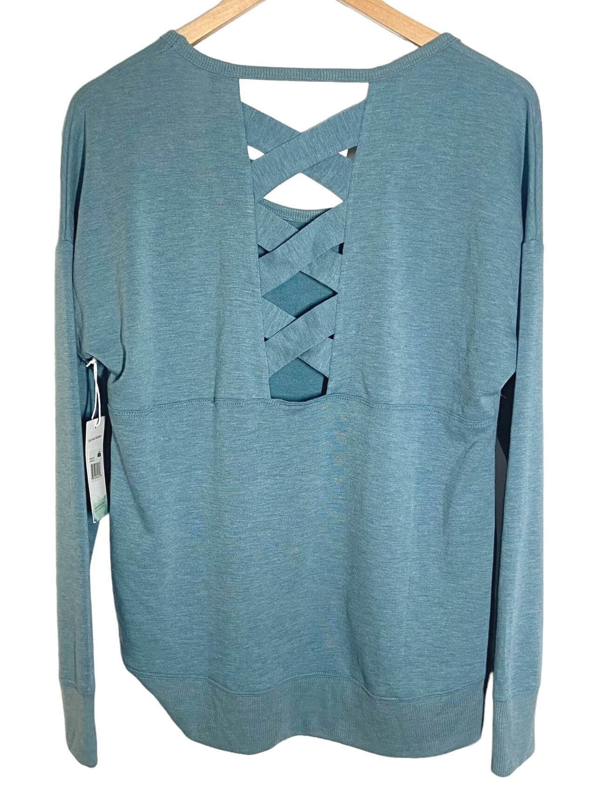 Soft Summer BALANCE smoke blue open back top