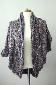 Soft Summer ESMALDA textured gray sweater