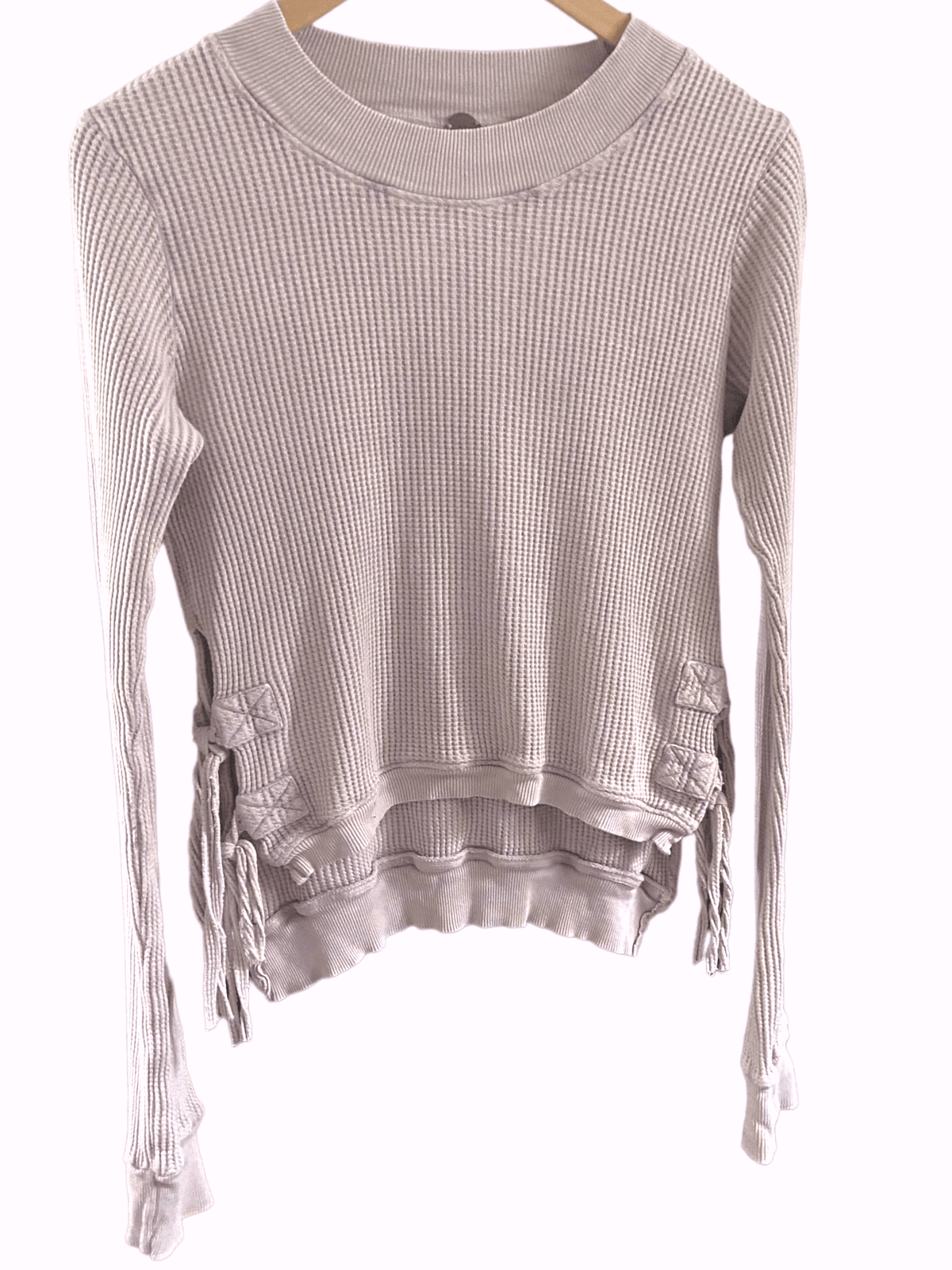 Soft Summer FREE PEOPLE ONE side tie cameo pink thermal