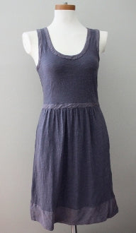 Soft Summer J CREW dove gray sleeveless ress