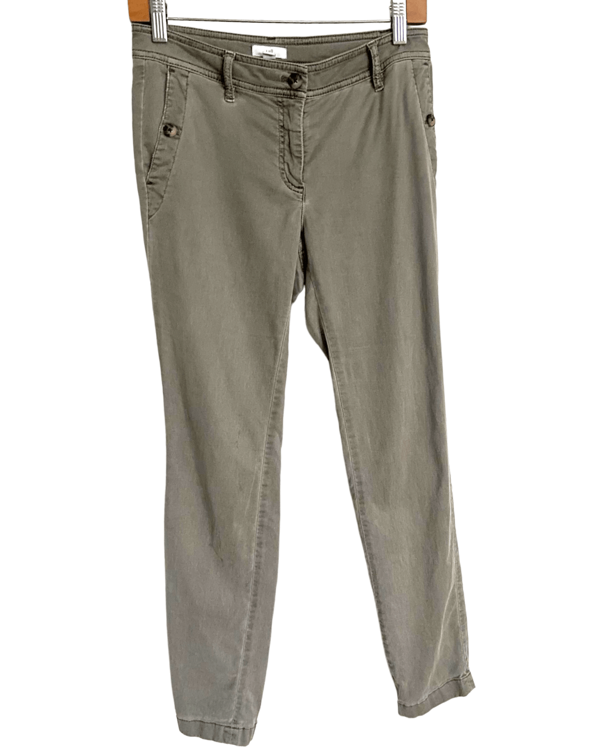 Soft Summer J.JILL sage green twill pants