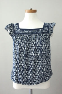 Soft Summer MAX STUDIO print top