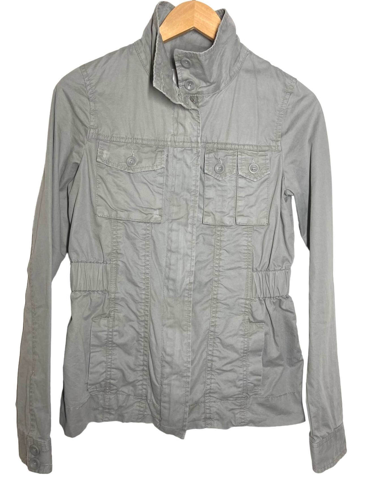 Soft Summer OLD NAVY pebble gray utility jacket