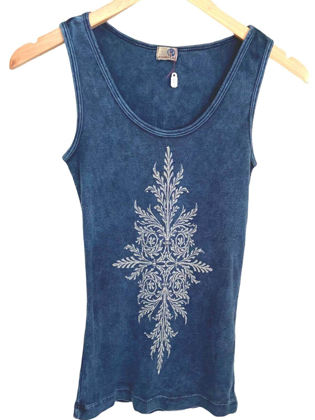 Soft Summer ONE WORLD blue tank top