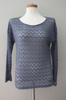 Soft Summer pewter sweater