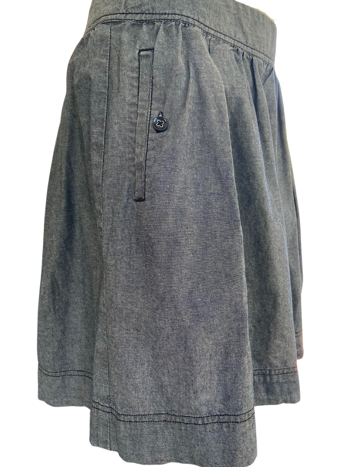 Soft Summer TOMMY HILFIGER chambray mini skirt