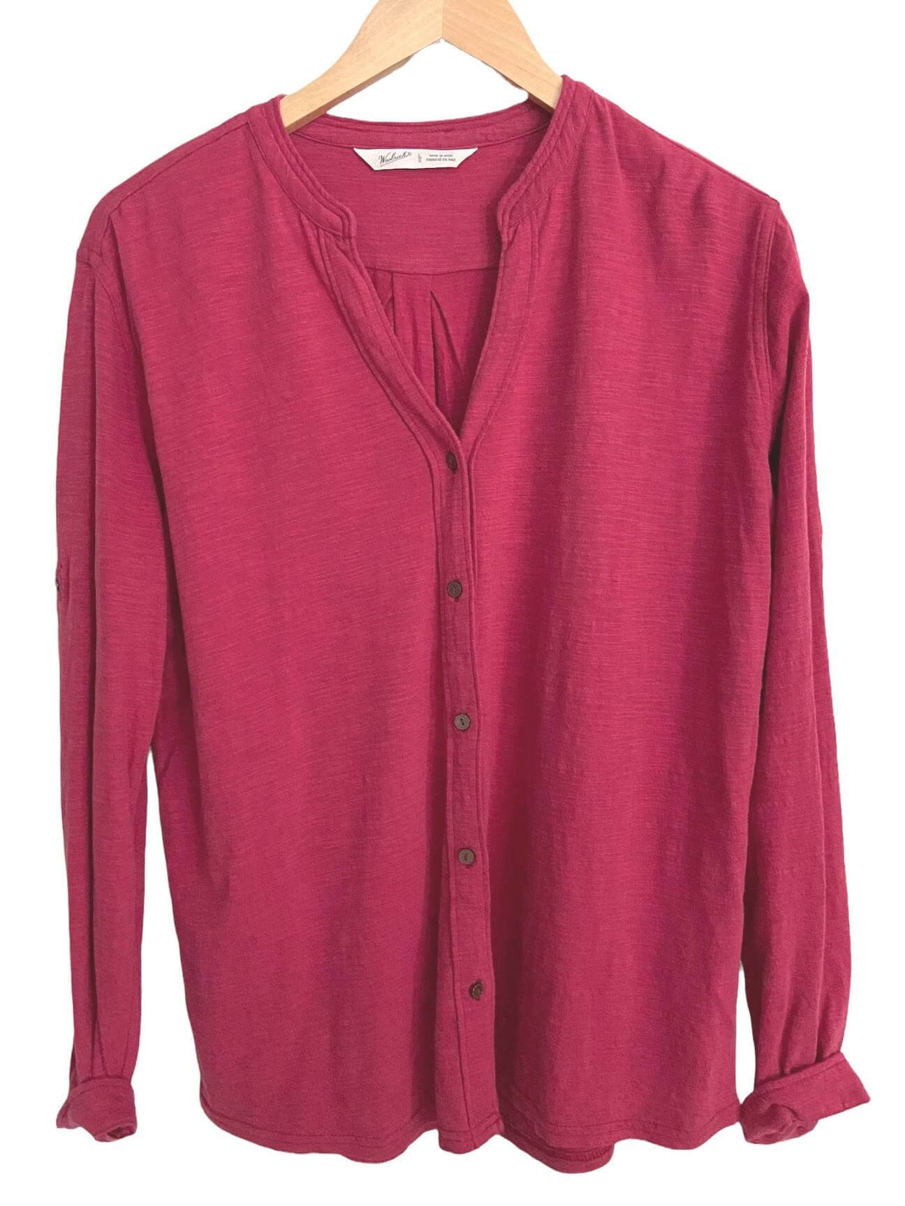 Soft Summer WOOLRICH pink knit shirt