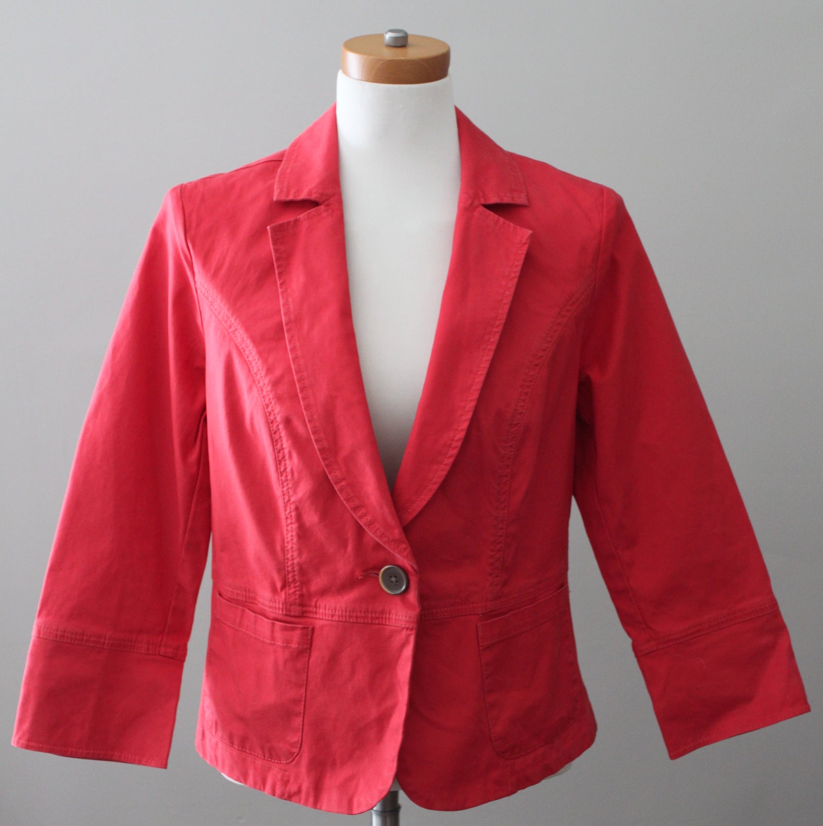 Warm Autumn CABI geranium jacket
