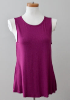 Warm Autumn CUPIO wine sleeveless top