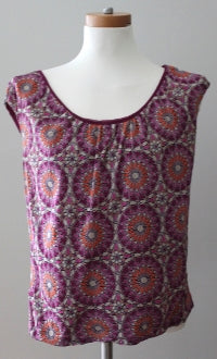 Warm Autumn GEORGE geometric print top