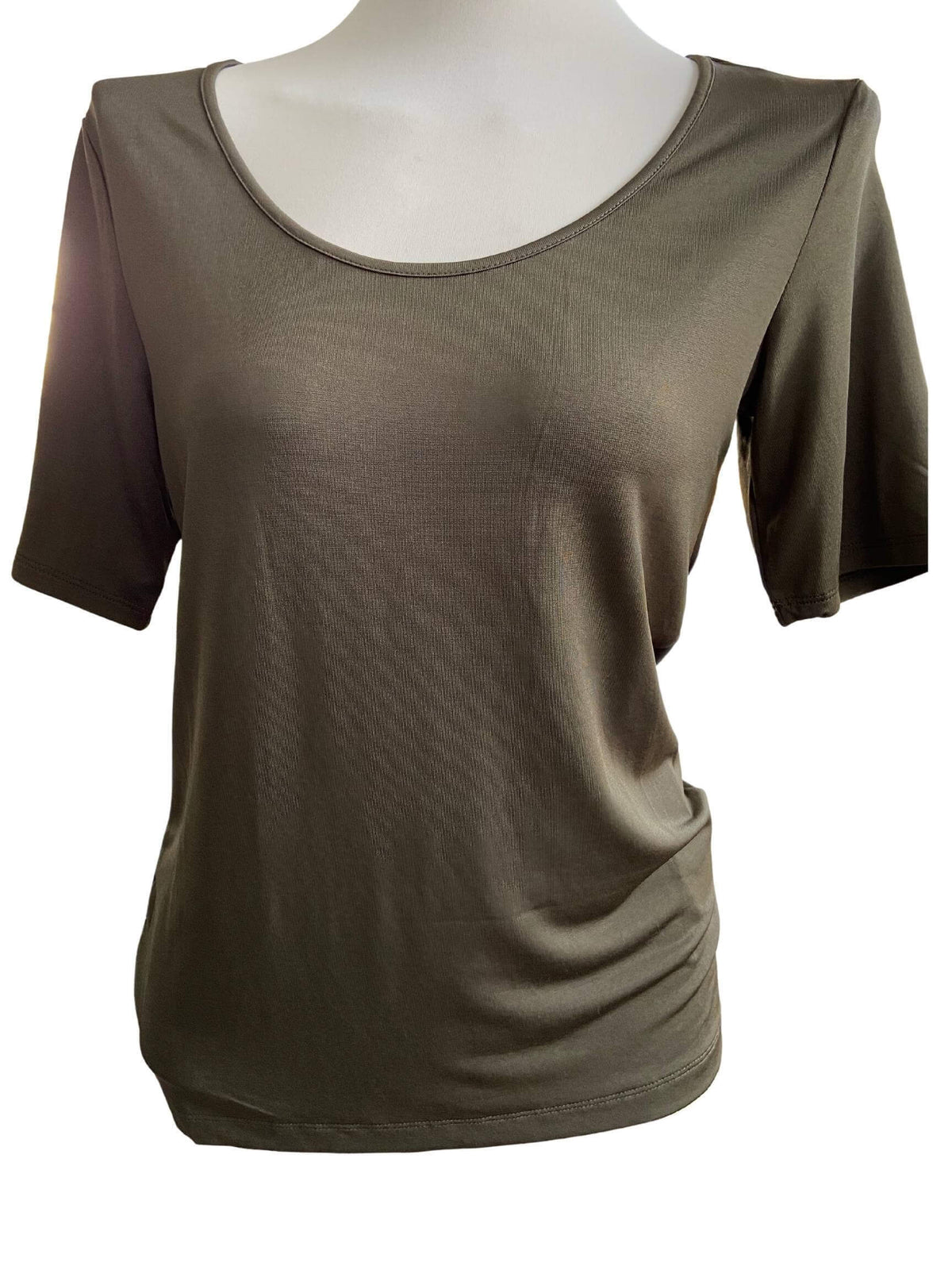Warm Autumn H&amp;M olive green top