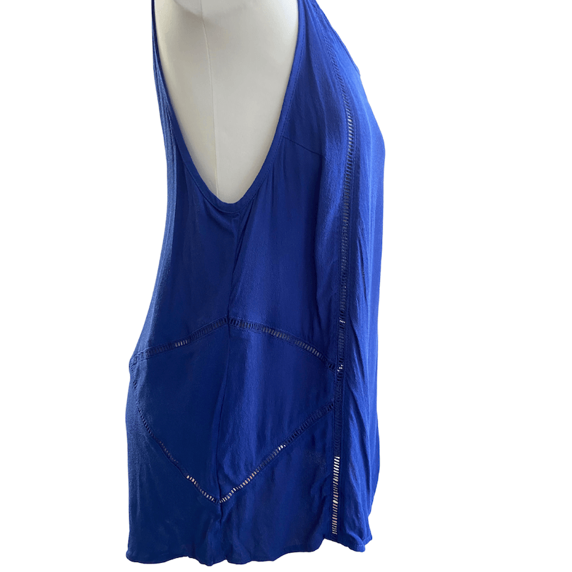 Warm Autumn Hurley blue tank tunic