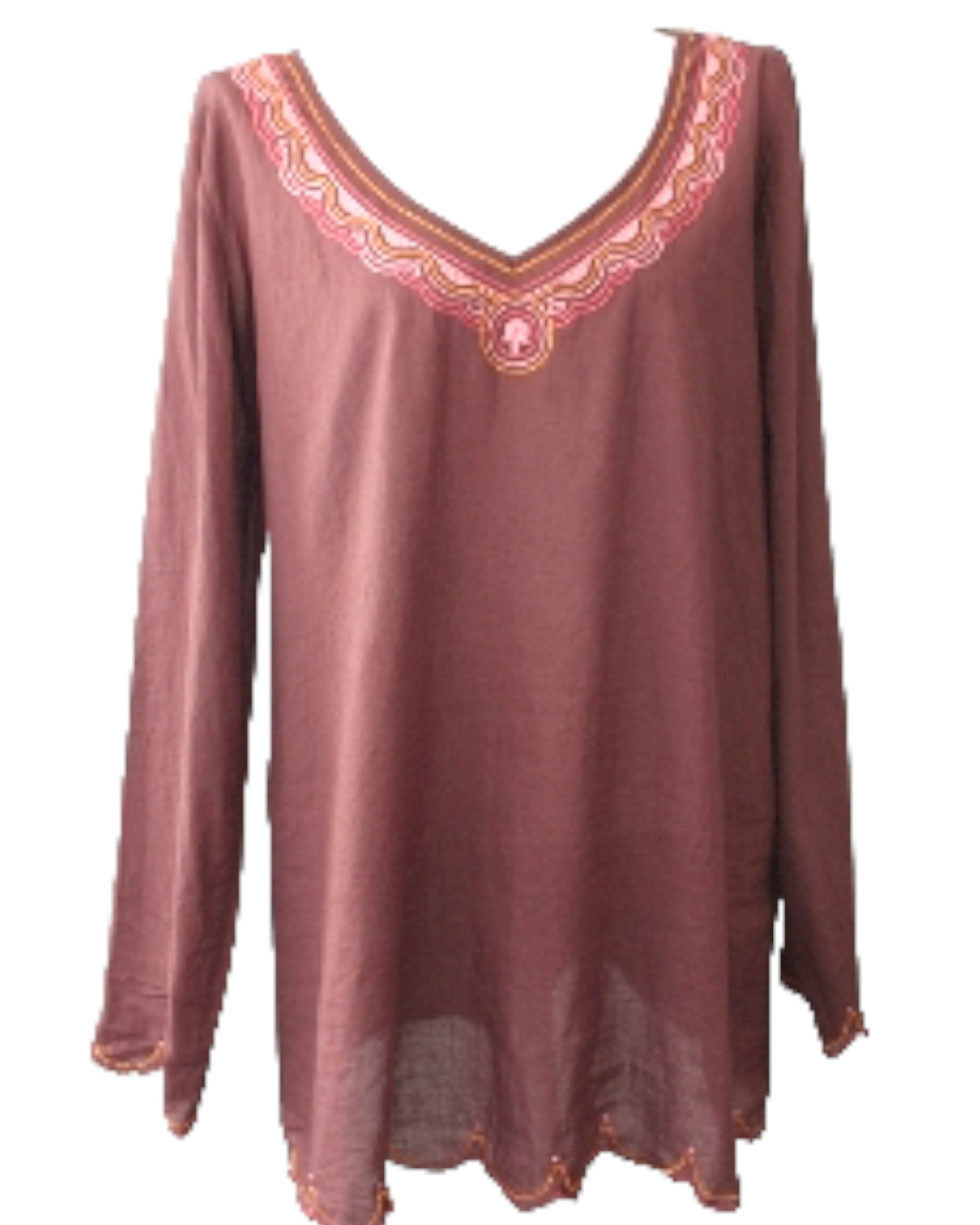 Warm Spring LUCKY BRAND embroidered tunic