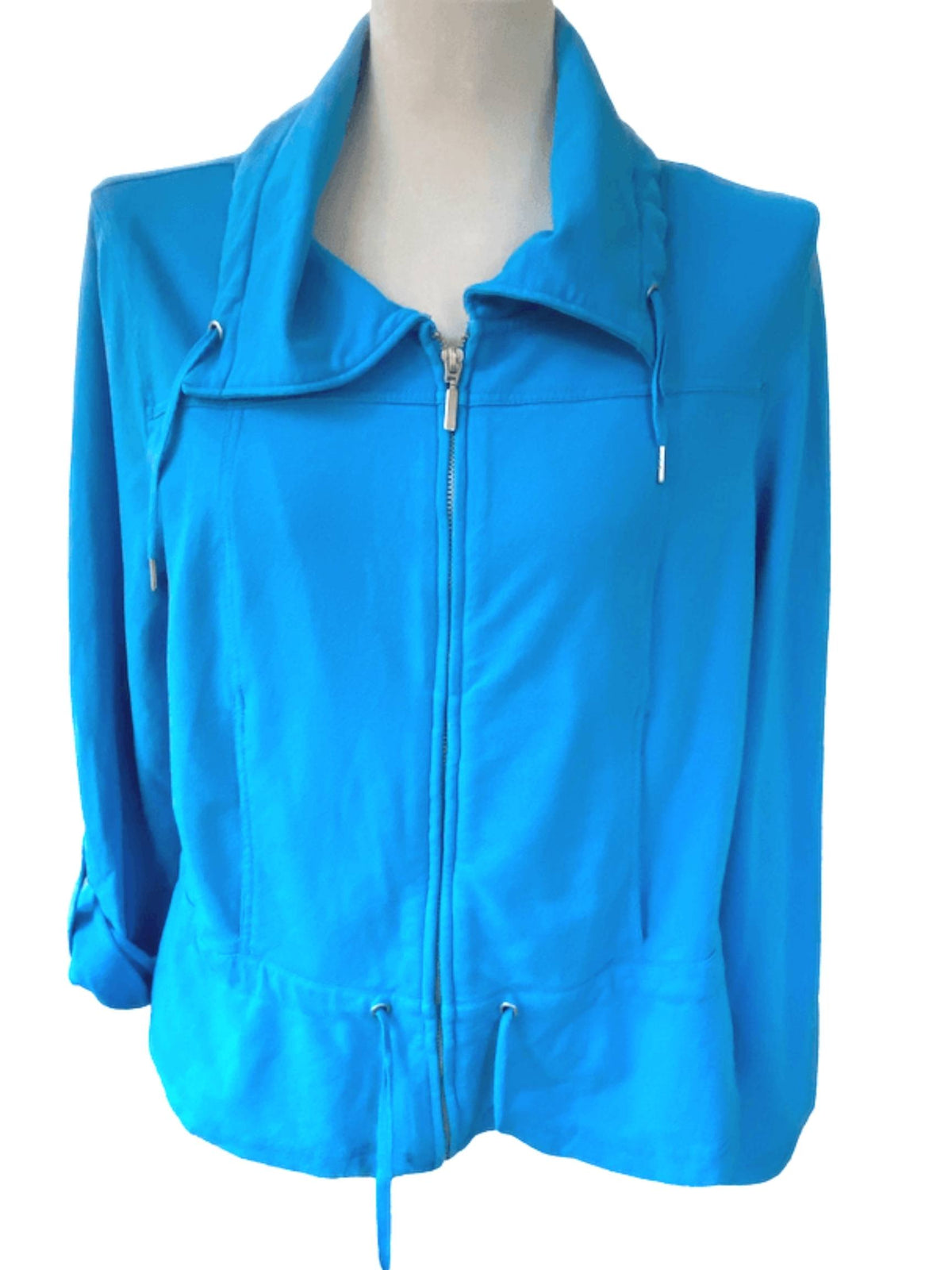 Warm Spring RUBY RD blue sweatshirt jacket