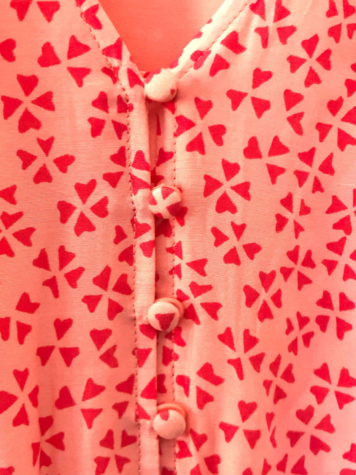 Warm Spring VINEYARD VINES petals print tie-front dress